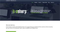 Desktop Screenshot of 3sharp.com